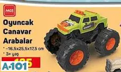 MGS OYUNCAK CANAVAR ARABALAR